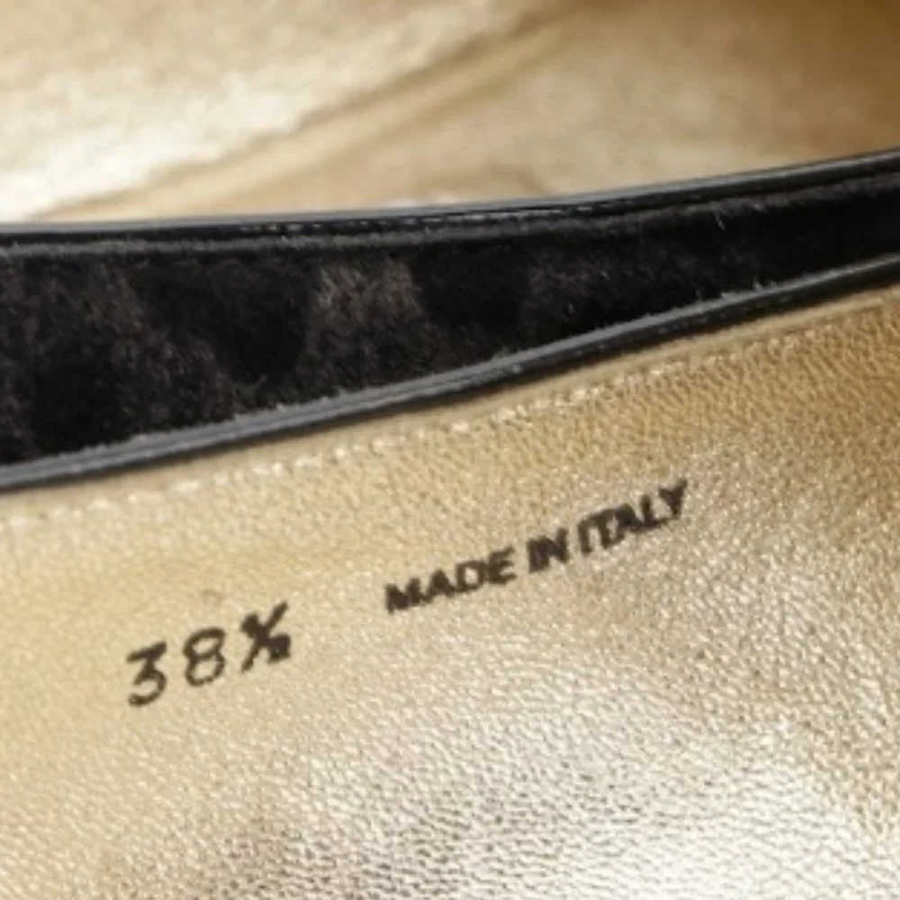 Jimmy Choo Venetian-Style Loafers in Printed Suede with Rubber Soles - Picture 4 of 7